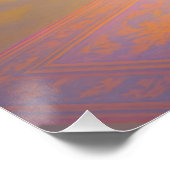 Halo Pointe: Ätherische Ballet Eleganz in Bewegung Poster (Ecke)