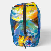 Halo: Portrait eines deutschen Hirten Waschbeutel (Rechts)