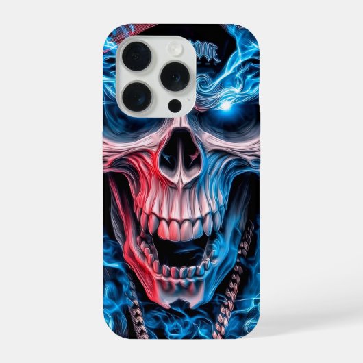 ​Halo Skull Drip iPhone Hülle (Rückseite)