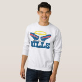 HALO & WINGS TRÄNEN SWEATSHIRT (Vorne ganz)