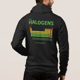 Halogene Zipper Hoodie (mit Website)