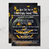 Halogenpumpen Einladung (Vorne/Hinten)