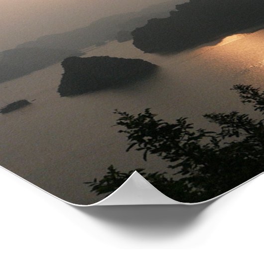Halong Bay Poster (Ecke)