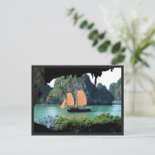 Halong Bay - Postkarte (Stehend Vorderseite)