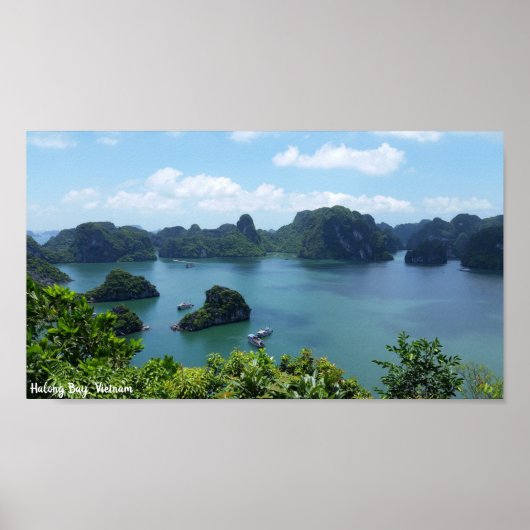 Halong Bay, Vietnam Custom Poster (Vorne)