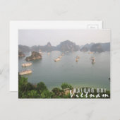 Halong Bay, Vietnam Postkarte (Vorne/Hinten)