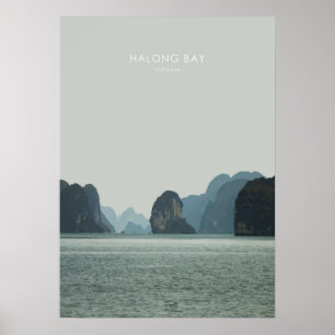 Halong Bay, Vietnam Travel Artwork Poster