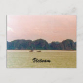 Halong-Boote Postkarte (Vorderseite)