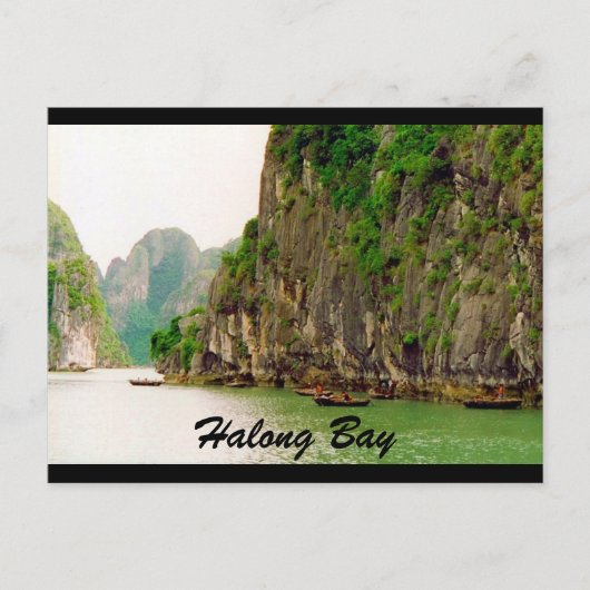 Halong Cliffs Postkarte (Vorderseite)