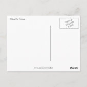 Halong Postkarte (Rückseite)