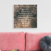 Halos of Grain #2 (12x12) Leinwanddruck (Insitu (Wohnzimmer))