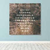 Halos of Grain #2 (24x24) Leinwanddruck (Insitu (Holzboden))