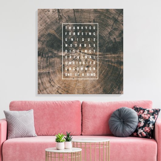 Halos of Grain #5 (24x24) Leinwanddruck (Insitu (Wohnzimmer))