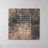 Halos of Grain #5 (24x24) Leinwanddruck (Vorderseite)