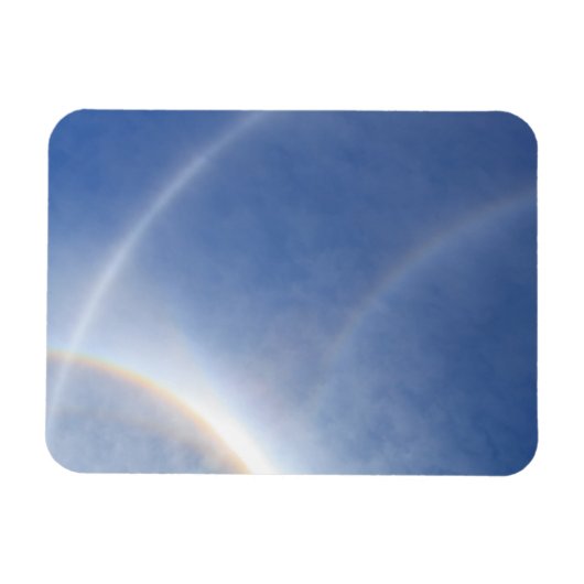 Halos um die Sonne Magnet (Horizontal)