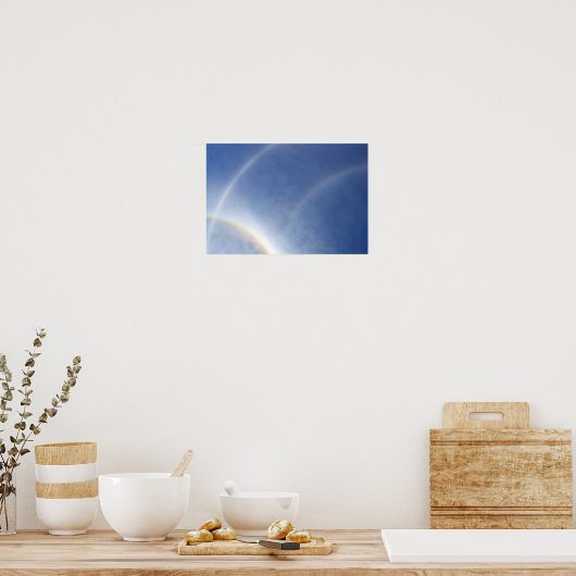 Halos um die Sonne Poster (Küche)