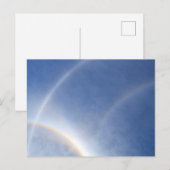 Halos um die Sonne Postkarte (Vorne/Hinten)
