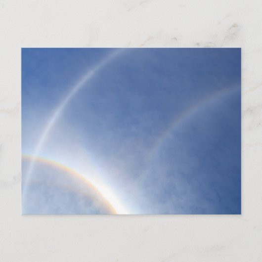 Halos um die Sonne Postkarte (Vorderseite)