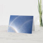 Halos um die Sonnenkarte Karte (Vorderseite)