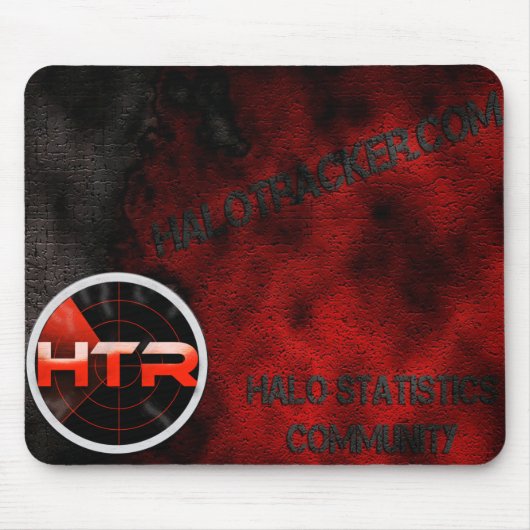 Halotracker Mousepad (Vorne)