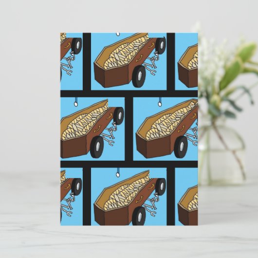 HaLowEEn 2024 Party einladen von dalDesignNZ Einladung (Stehend Vorderseite)