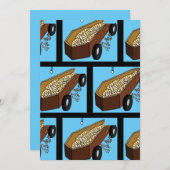 HaLowEEn 2024 Party einladen von dalDesignNZ Einladung (Vorne/Hinten)