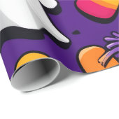 Haloween Geschenkpapier (Rolleneckpunkt)