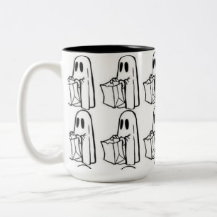 HALOWEEN GHOST BEÄNGSTIGENDE TASSE