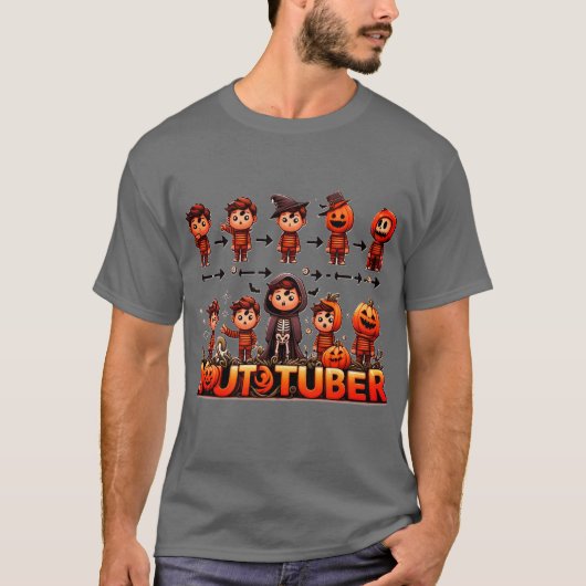 Haloween-jugendlicher T - Shirt (Vorderseite)