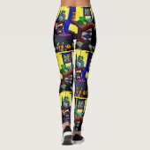 HaLowEEn-Leggings von dalDesignNZ Leggings (Rückseite)