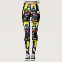 HaLowEEn-Leggings von dalDesignNZ