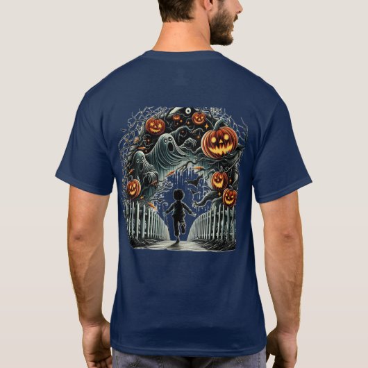 Haloween Power T - Shirt (Rückseite)
