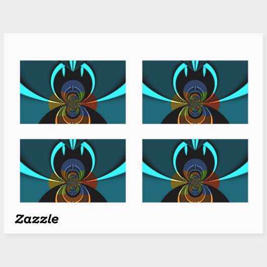 Haloween Special Hakuna Matata Rechteckiger Aufkleber (Blatt)