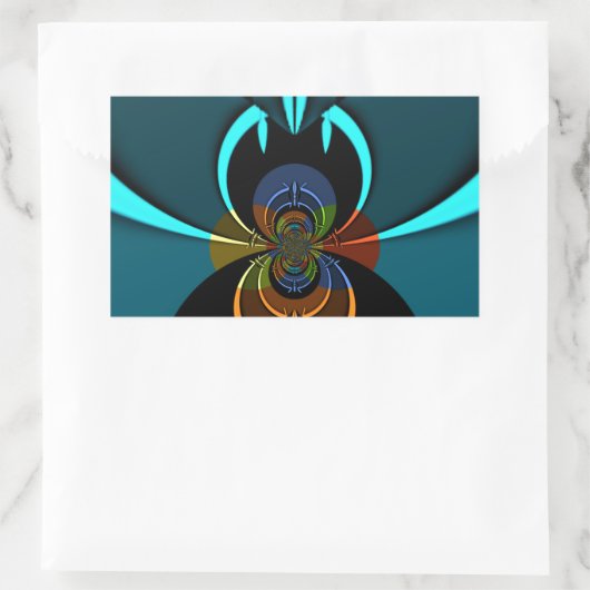 Haloween Special Hakuna Matata Rechteckiger Aufkleber (Tasche)