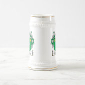 Halpin Familienwappen Bierglas (Mittel)