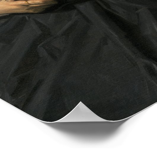 Hals - Ältere Frau Poster (Ecke)