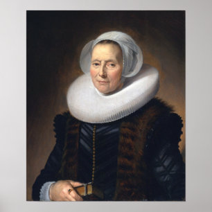 Hals - Buch halten Poster