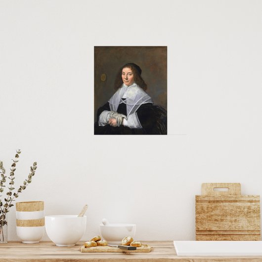 Hals - Dorothea Berck 1644 Poster (Küche)