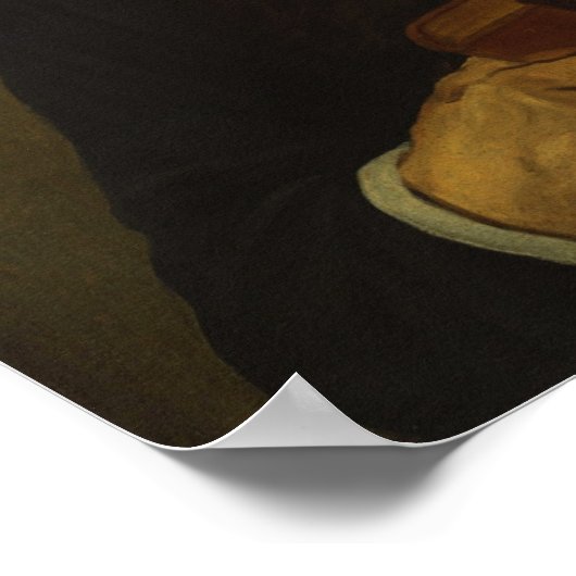 Hals - Eine alte Dame 1628 Poster (Ecke)