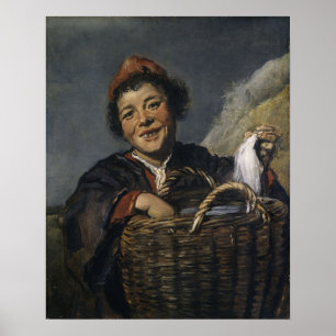 Hals - Fischereijunge 1630 Poster