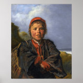 Hals - Fischerjunge Poster (Vorne)