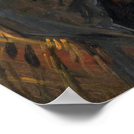 Hals - Fischerjunge Poster (Ecke)