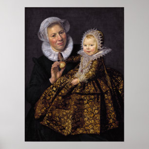 Hals - Frau und Kind Poster