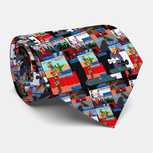 Hals-Krawatte des Broadways des Bocks Krawatte (Gerollt)