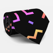 Hals-Krawatte mit dem Muster mit 80 Arten im Krawatte (Gerollt)