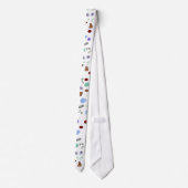 Hals-Krawatte - Urin-Partikeln Krawatte (Rückseite)