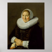 Hals - Portrait einer älteren Frau Poster (Vorne)