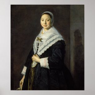 Hals - Portrait einer Frau Poster