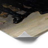 Hals - Portrait einer niederländischen Familie Poster (Ecke)