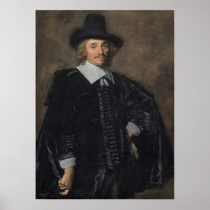 Hals - Portrait eines Mannes Poster